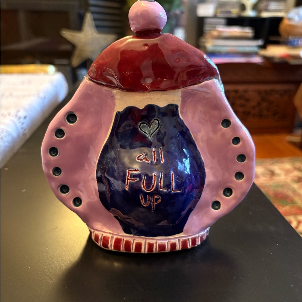 Colorful Ceramic Art Piece